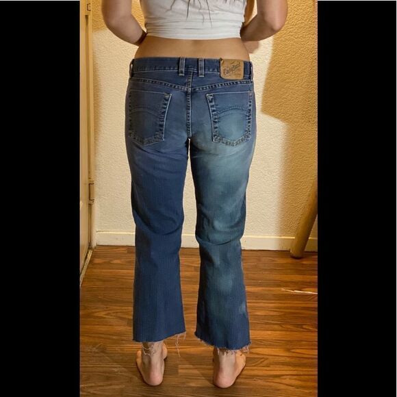 Lucky Brand Women’s Wearable art Jeans Sz 8 - Picture 4 of 10